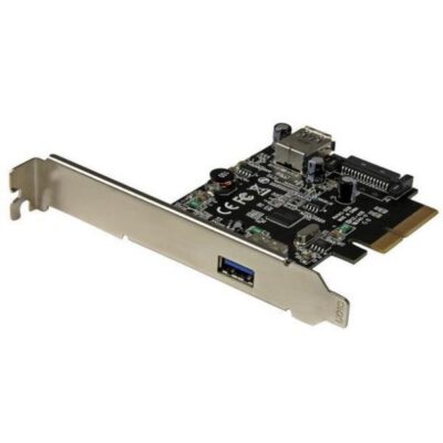 Scheda PCIe USB 3.1 a 2-porte (10Gbps) – ext/int