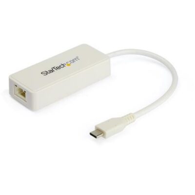 Adattatore Ethernet USB-C a RJ45 + USB integrata