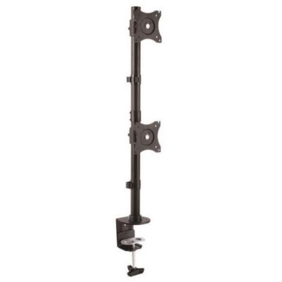 Supporto Verticale da Scrivania per 2 Monitor VESA