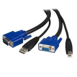 Cavo KVM Universale USB 2 in 1 da 3m