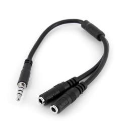 Adattatore jack 3.5mm Maschio a 2 Femmine