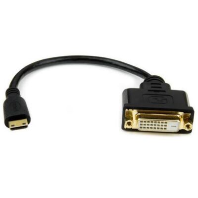 Adattatore mini HDMI a DVI-D da 20cm – M/F