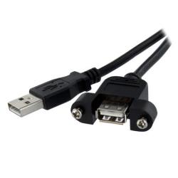 Prolunga USB 2.0 montaggio a pannello