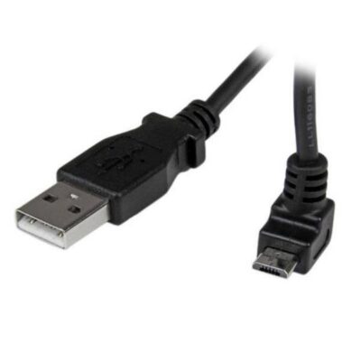 Cavo Adattatore USB A a Micro B angolato da 2m – M/M