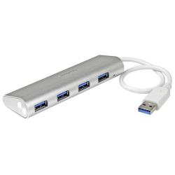 Hub USB 3.0 a 4 porte compatto