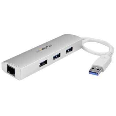 Hub USB 3.0 a 3 porte NIC Gbe