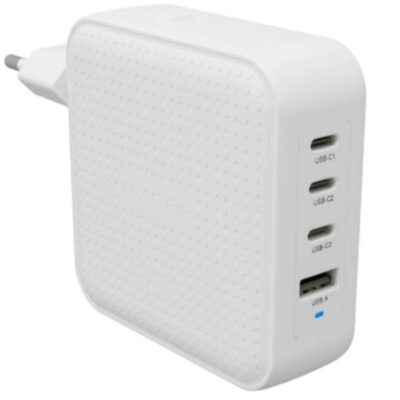 HyperJuice® Caricatore da Viaggio USB-C GaN 100W – Bianco