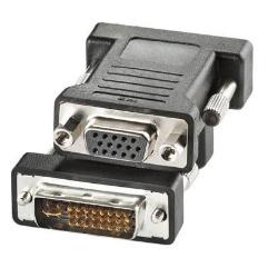 NILOX TECH – Adattatore con connettore VGA HD15 femmina a connettore DVI-A 24 + 5 maschio