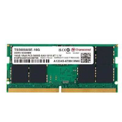 16GB TS DDR5 5600 SO-DIMM 1RX8 CL46