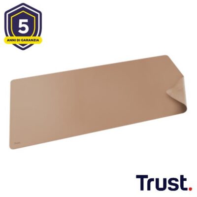 TAPPETINO/MOUSEPAD XXL PROTEGGI SCRIVANIA MISURA 900×430 – TRUST BENYA XXL – BEIGE