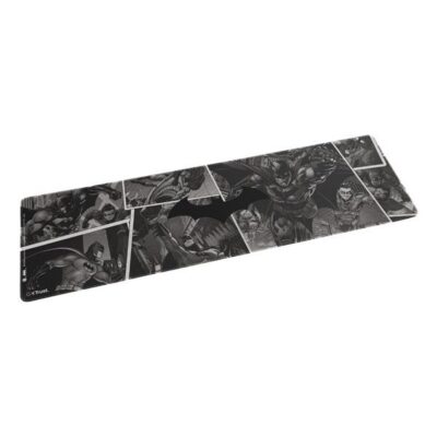 TAPPETINO/MOUSEPAD XXL PROTEGGI SCRIVANIA MISURA 900×300 BATMAN – TRUST GXT759BM – GRIGIO/NERO