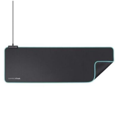 TAPPETINO/MOUSEPAD ILLUMINATO RGB – TRUST GXT764 MISURA 930×300 – NERO