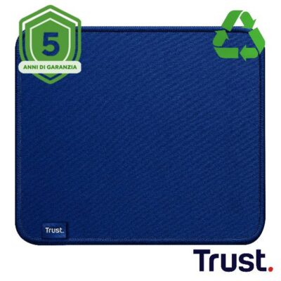TAPPETINO/MOUSEPAD 250×210 REALIZZATO CON MATERIALI RICICLATI – TRUST BOYE – LAVABILE – BLU