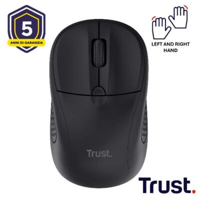MOUSE WIRELESS – 1600DPI – TRUST PRIMO NERO
