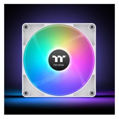 CT120 Reverse ARGB Sync PC Cooling Fan White (2-Fan Pack)