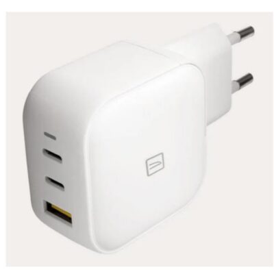 Caricabatteria multiplo da parete USB-A/USB-C GaN da 65W