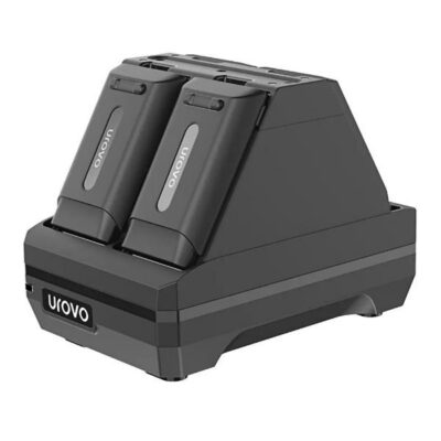 BASE DI RICARICA A 4 SLOT PER BATTERIE RT40/RT40S – ALIMENTATORE INCLUSO