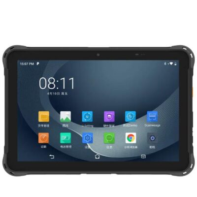 P8100P TABLET DISPLAY DA 10”, WI-FI 6E, 5G, NFC, DOPPIA CAM, 8GB/128GB, IP67, ALIMENTATORE E HAND STRAP INCLUSI