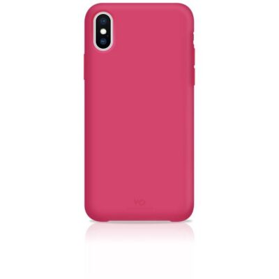 WHITE DIAMONDS – Cover semi-trasparente in TPU rigido con glitter fluttuanti nel liquido compatibile con Apple iPhone Xs/ iPhone X