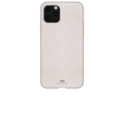 WHITE DIAMONDS – Cover Biodegradabile prodotto con materiali a base mais compatibile con Apple iPhone 11 Pro