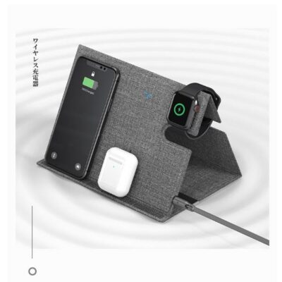 Rock – Caricatore Wireless 3 in 1 da Scrivania