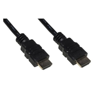 CAVO HDMII 4Kx2K PER PC, NOTEBOOK, HDTV, ECC – CONTATTI DORATI 3 MT COLORE NERO