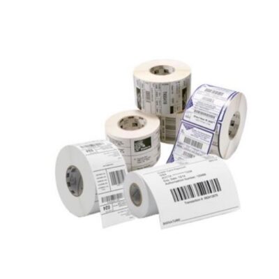 Label, Paper, 76x38mm, Thermal Transfer, Z-Perform 1000T, Uncoated, Permanent Adhesive, 76mm Core