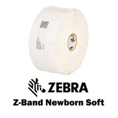 ZEBRA WRISTBAND Z-BAND NEWBORN SOFT IN POLIPROPILENE – BOX DA 6 CARTUCCE