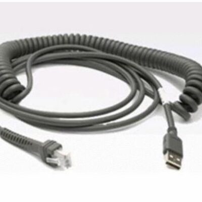 CABLE – RS232: DB9 FEMALE CONNECTOR,9 FT.(2.8M) COILED,TXD ON 2,12V (REQUIRES 12V POWER SUPPLY),LOW TEMP -30C