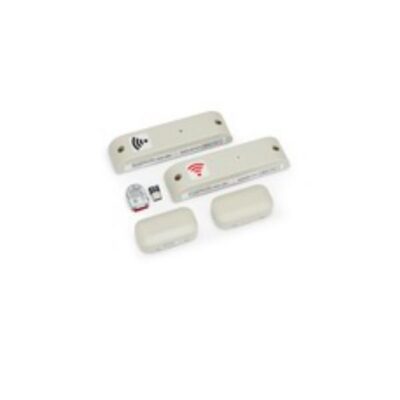 One box of 25 of the MPACT-SB1100-01-WR small, waterproof, BLE 5, cleanable, with double-sided 3M™ VHB™ mounting tape asset beacons. NFC App. on/off/config. Asset/people tracking a