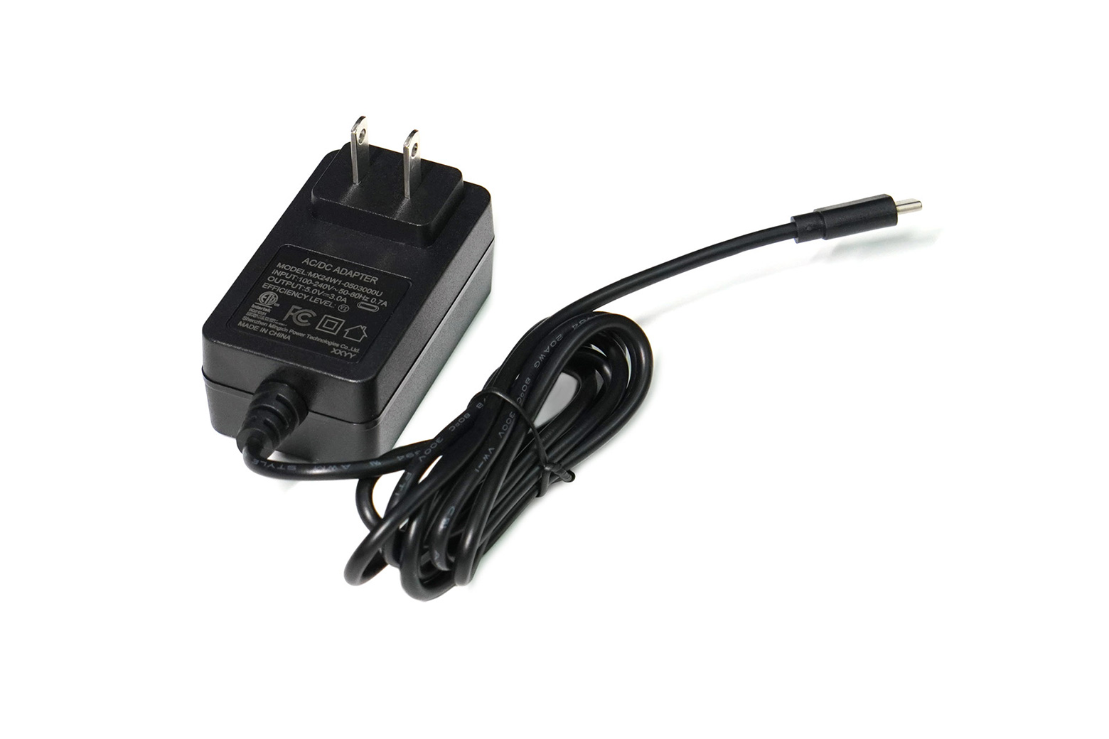 Alimentatore USB 5 V@3 A (standard USA) - FIT0640 | DFRobot