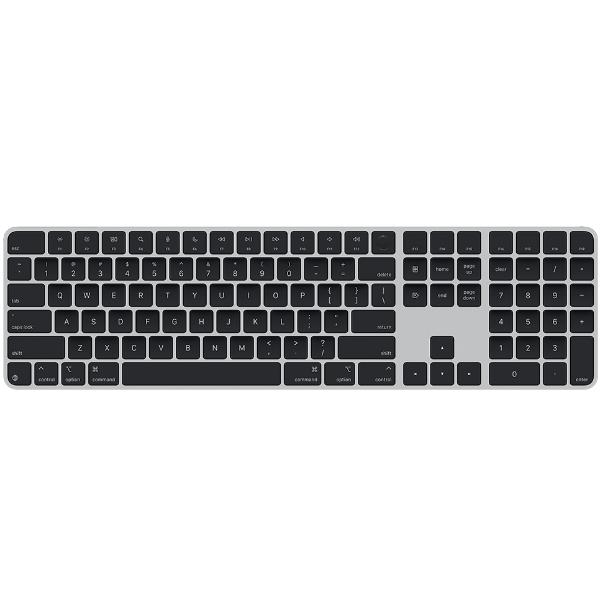 Magic Keyboard con Touch ID e tastierino numerico per Mac con chip Apple – Tedesco – Tasti neri