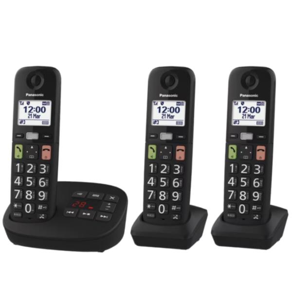 CORDLESS TGU133 TASTI GRANDI SEGRETERIA TRIO