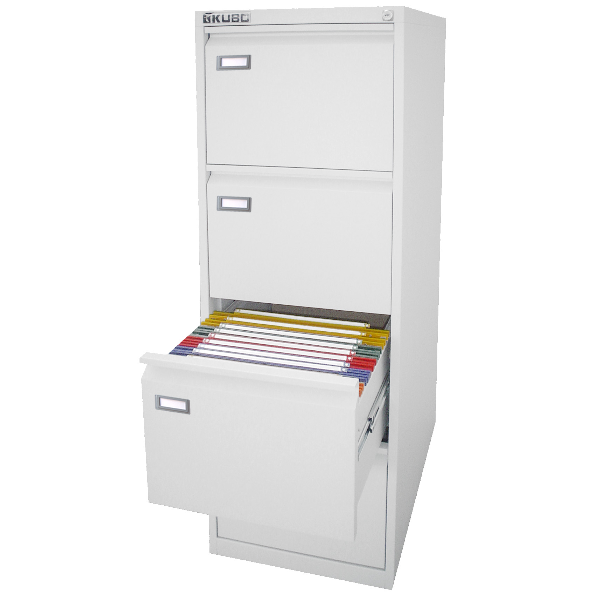 Classificatore KUBO 4 cassetti bianco