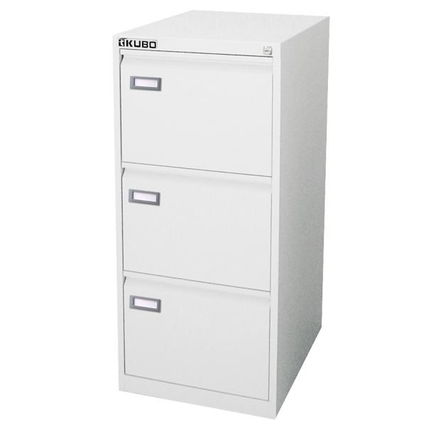 Classificatore KUBO 3 cassetti bianco