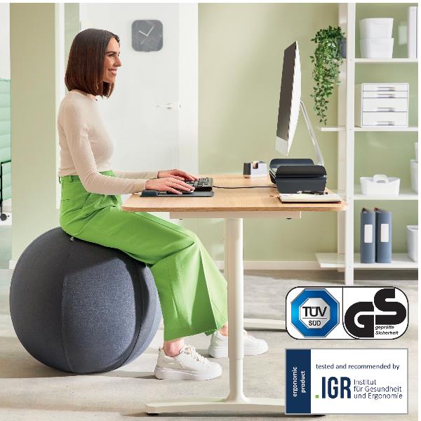 PALLA DA SEDUTA ACTIVE 75CM GRIG SC