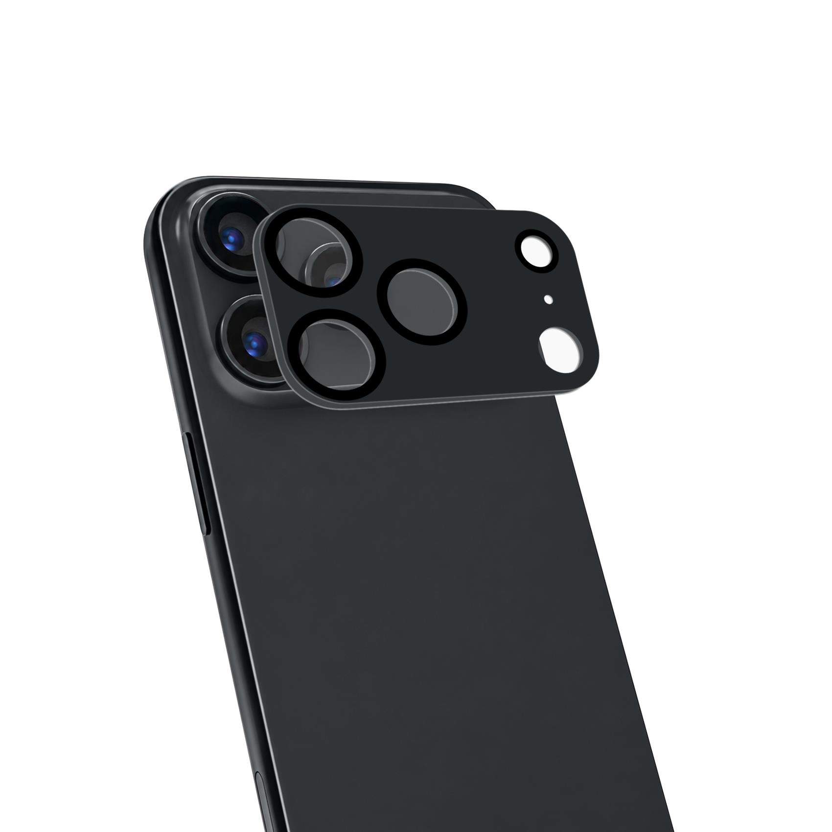 CAMERAPRO1200 – Vetro 9H doppio trattamento per la protezione della fotocamera, match in color, colore Dark Grey, compatibile x iPhone 18 Pro/iPhone 17 Pro [IPHONE 18 CASES]