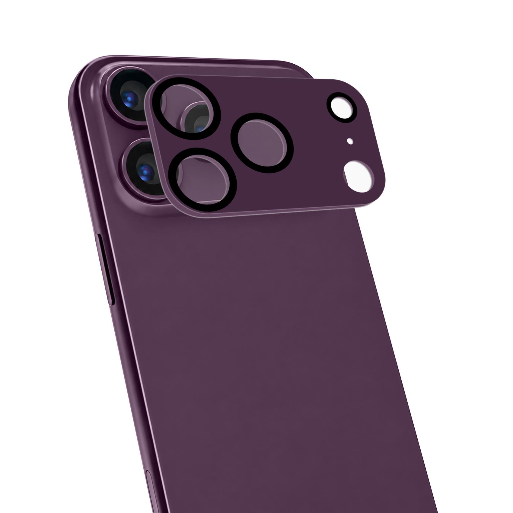 CAMERAPRO1201 – Vetro 9H doppio trattamento per la protezione della fotocamera, match in color, colore Cherry, compatibile con iPhone 18 Pro Max/iPhone 17 Pro Max [IPHONE 18 CASES]