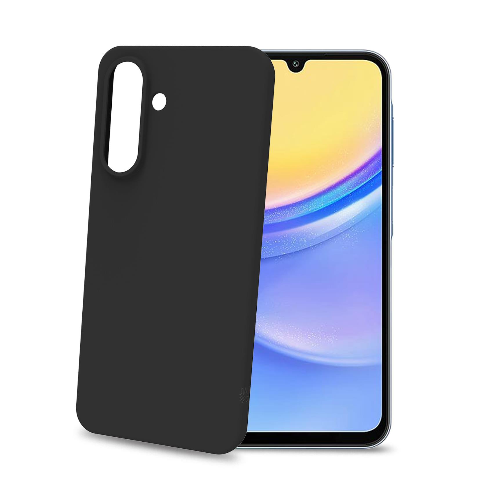 CROMO – Cover in morbido TPU con finitura soft touch colore nero compatibile con Samsung Galaxy A56 5G/ Galaxy A56 5G Enterprise Edition