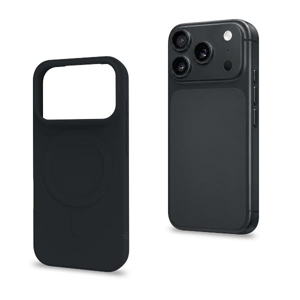 CROMOMAG1200 – Cover in TPU morbido compatibile con la tecnologia Magsafe, colore dark gray compatibile con Apple iPhone 18 Pro / iPhone 17 Pro [IPHONE 18 CASES]
