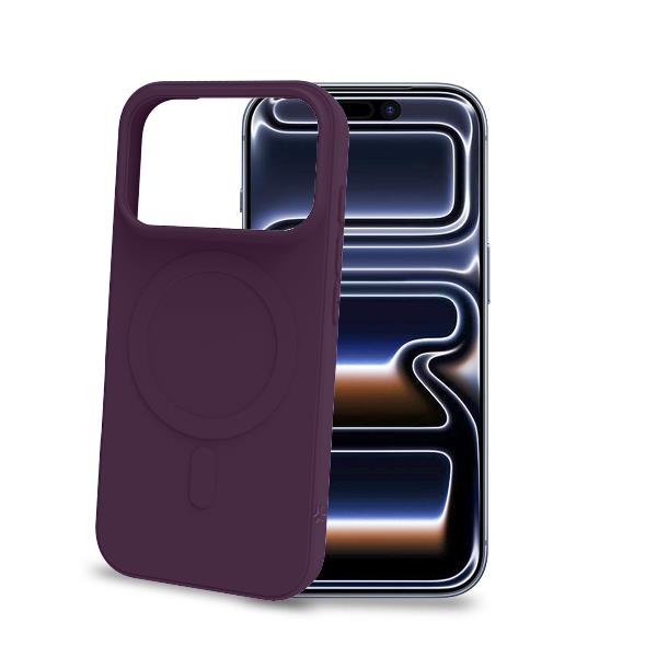 CROMOMAG1201 – Cover in TPU morbido compatibile con la tecnologia Magsafe, colore cherry compatibile con Apple iPhone 18 Pro Max / iPhone 17 Pro Max [IPHONE 18 CASES]