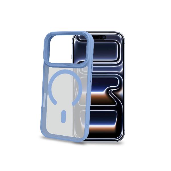 MAGMATT1200 – Cover morbida trasparente con bordi effetto opaco compatibile con la tecnologia Magsafe per Apple iPhone 18 Pro / iPhone 17 Pro [IPHONE 18 CASES]
