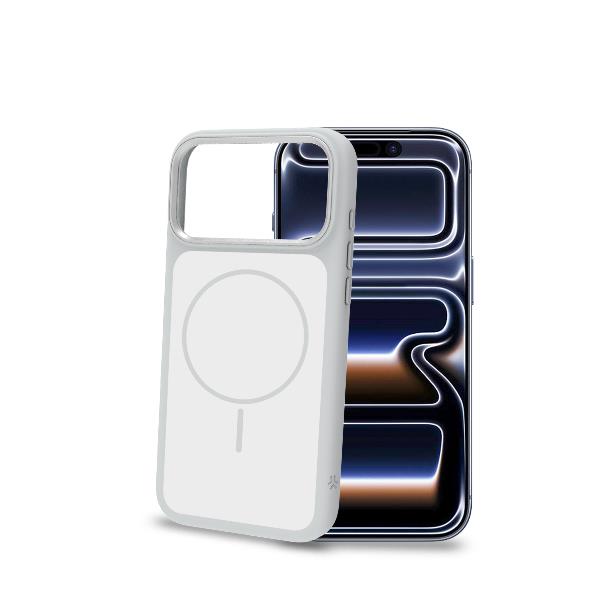 GENUINEMAG1200 – Cover vetro temperato con bordi liquiq silicone compatibile con la tecnologia Magsafe per Apple iPhone 18 Pro / iPhone 17 Pro [IPHONE 18 CASES]