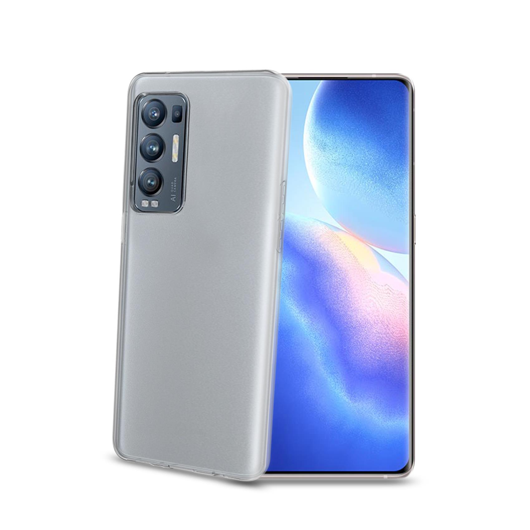 GELSKIN – Cover morbida trasparente in TPU compatibile con Oppo Find X3 Neo 5G/ Reno 5 Pro+ 5G