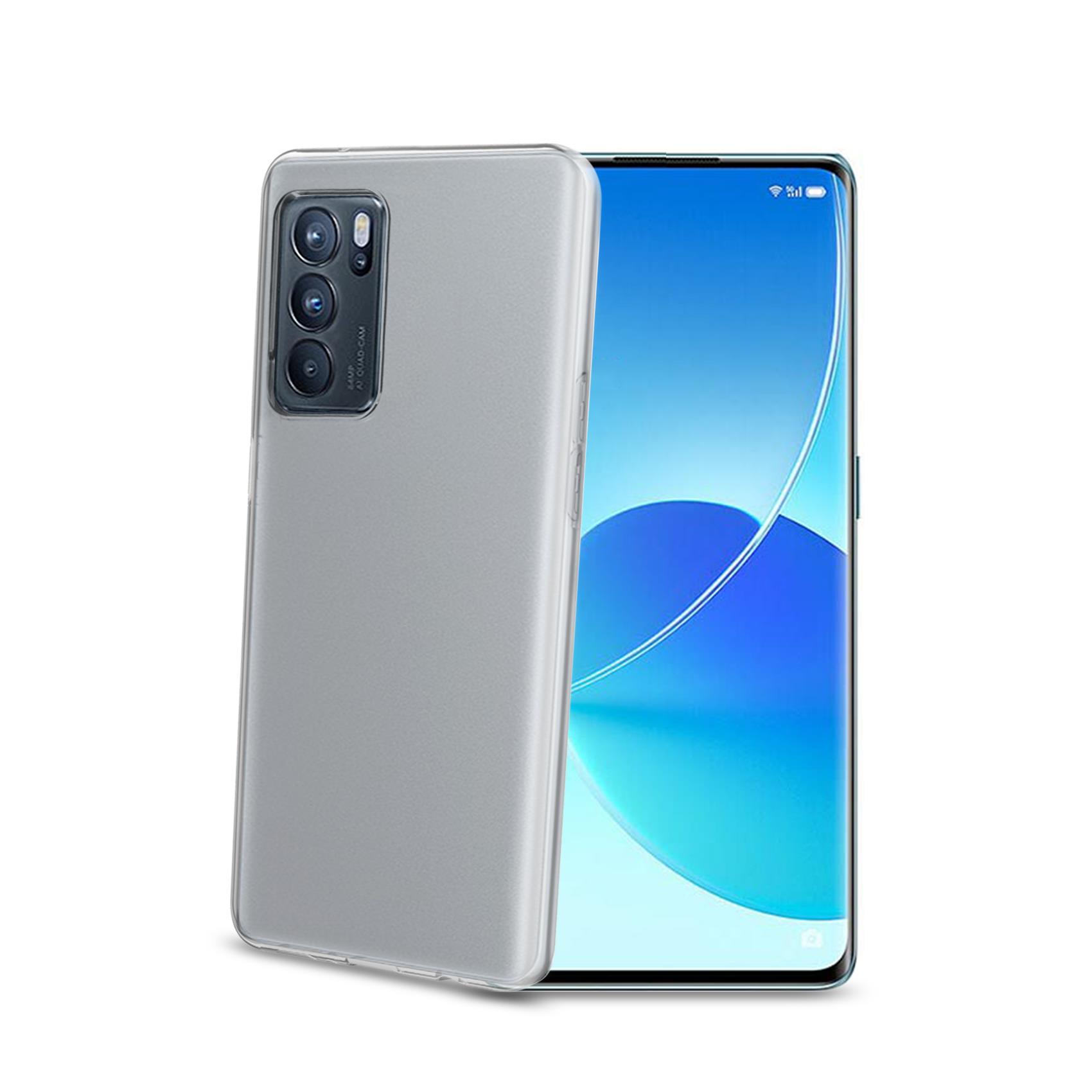 GELSKIN – Cover morbida trasparente in TPU compatibile con Oppo Reno 6 Pro 5G