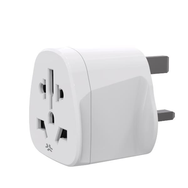 Adattatore da viaggio universale, presa Schuko UK