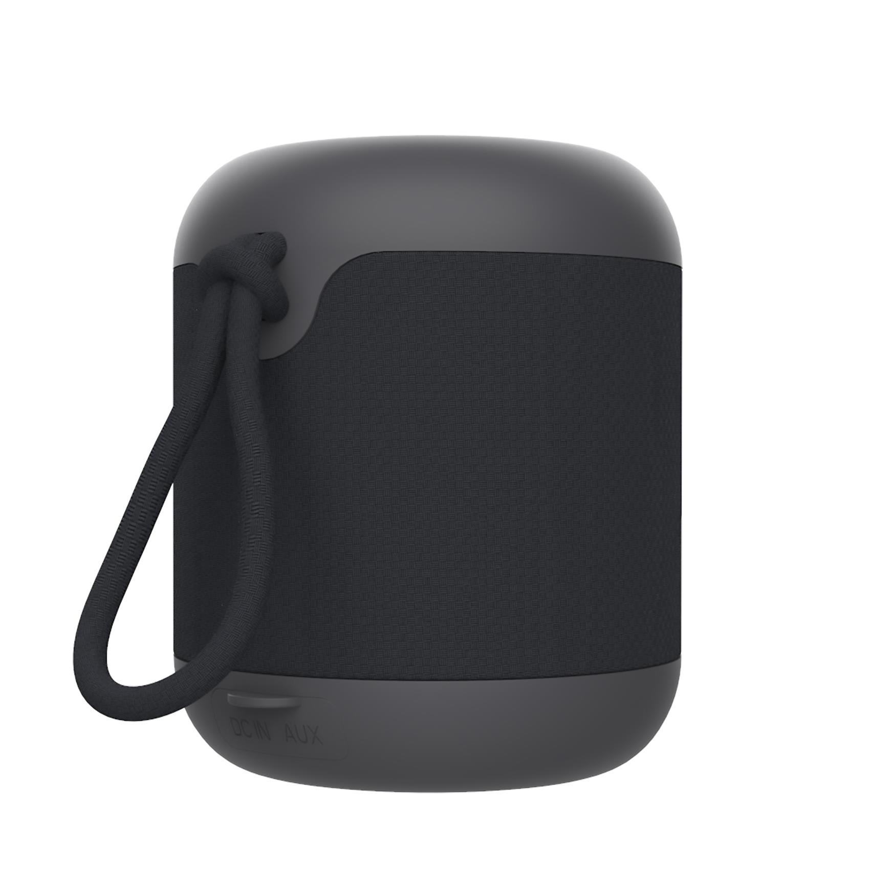 BOOST – Speaker wireless, potenza audio 5 Watt, funzione TWS, resistenti all’acqua, porta USB-C, laccetto per trasporto, porta AUX