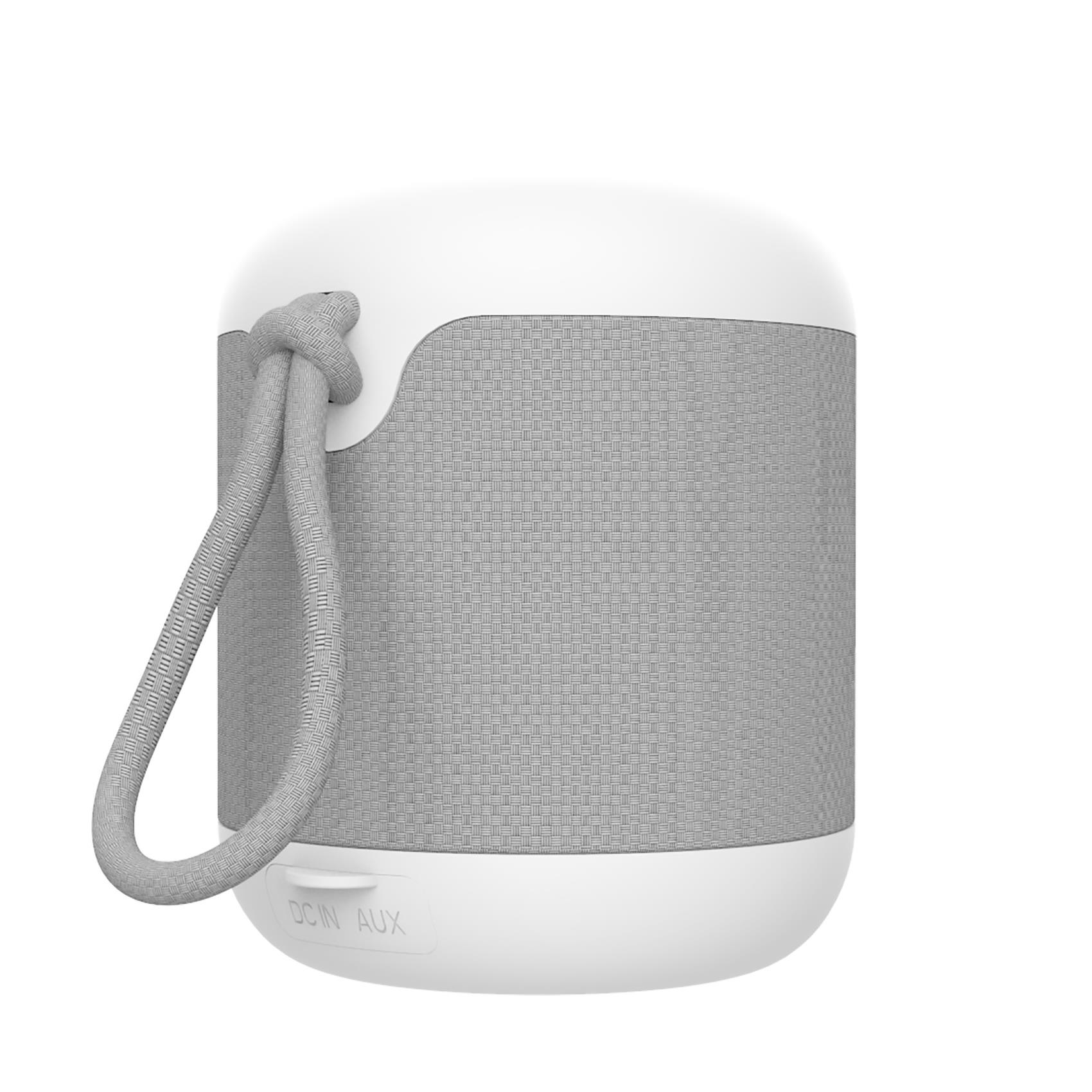 BOOST – Speaker wireless, potenza audio 5 Watt, funzione TWS, resistenti all’acqua, porta USB-C, laccetto per trasporto, porta AUX