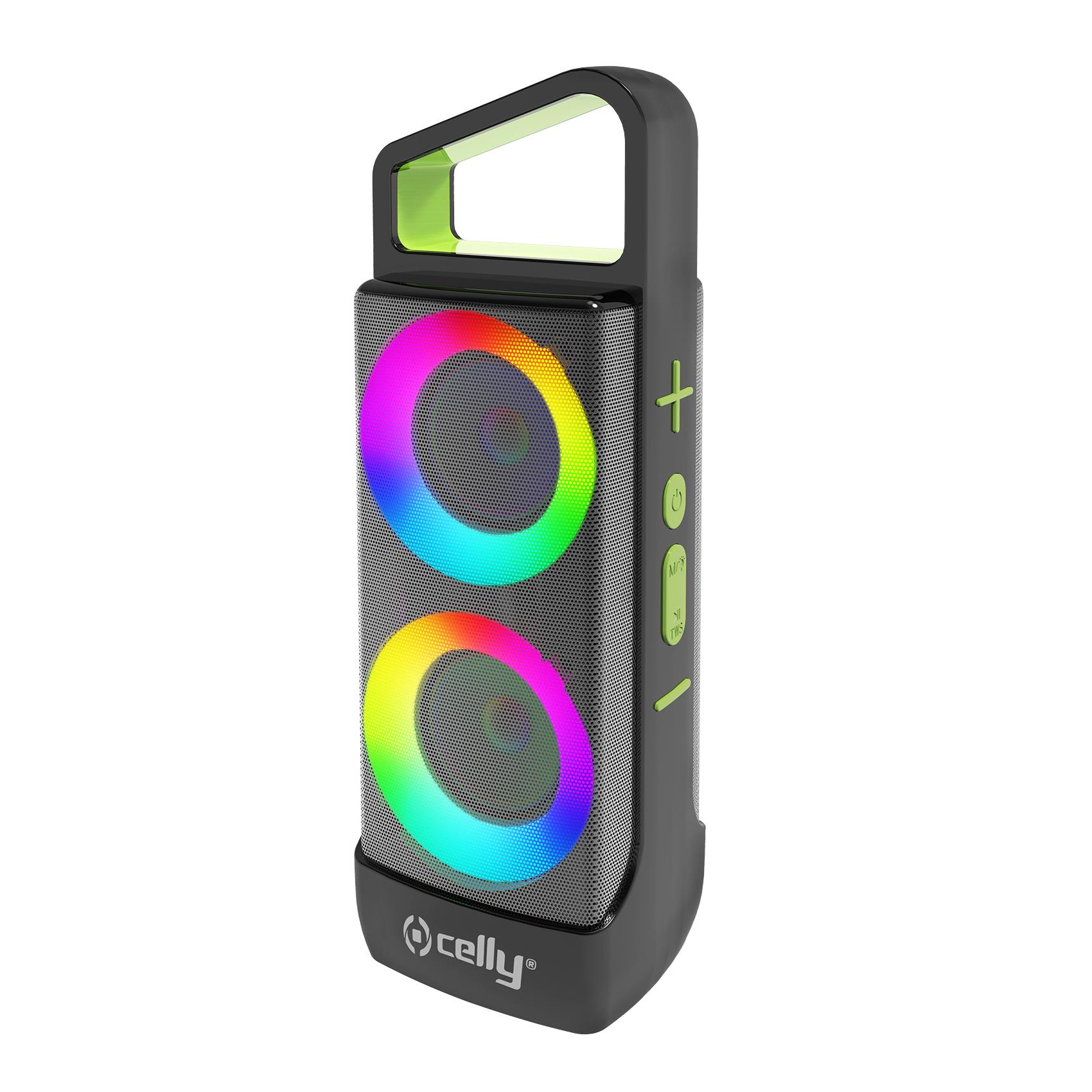 GROOVERGB – Speaker wireless, potenza audio 10 Watt, luci RGB, funzione TWS, porta USB-C, [PARTY COLLECTION]