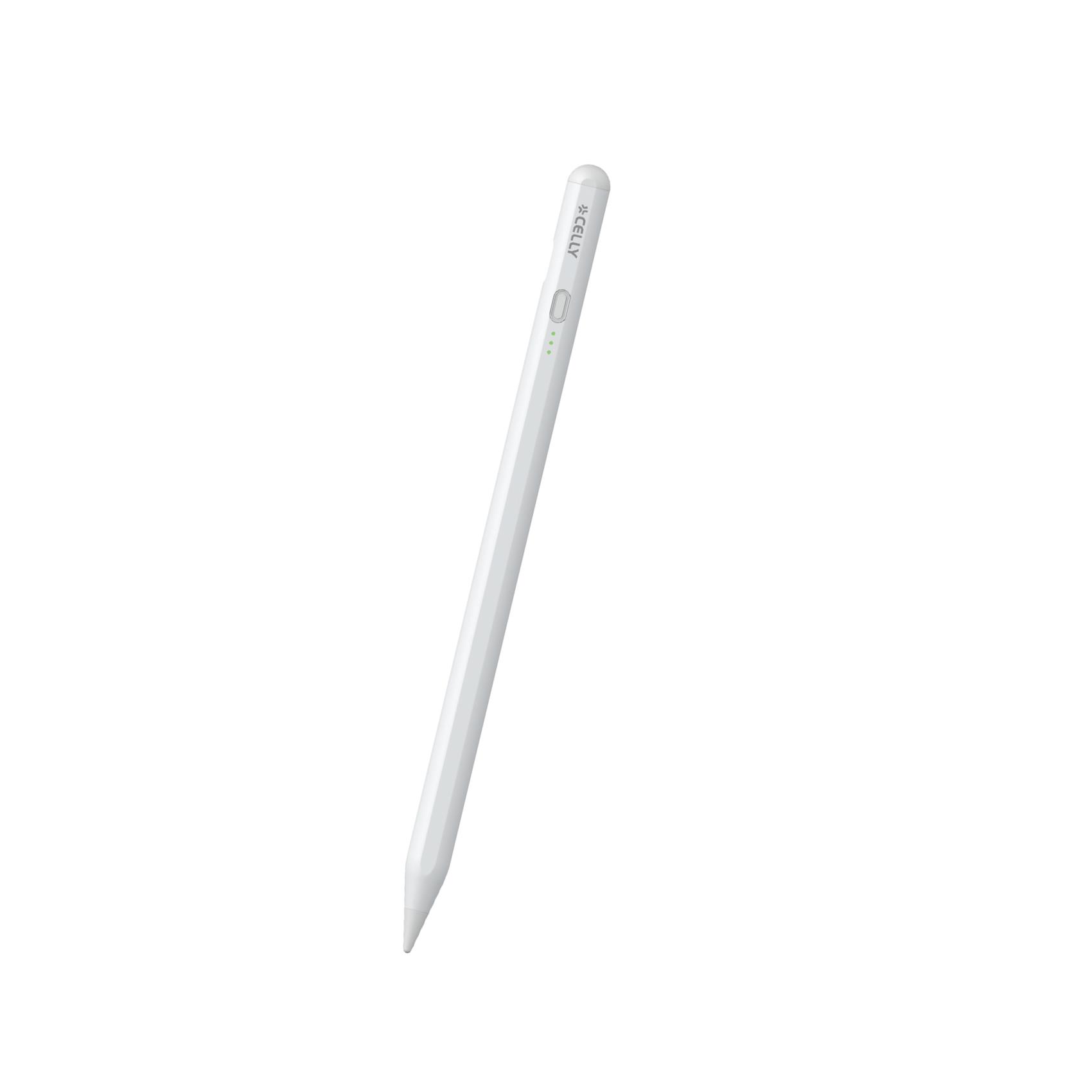 SWMAGICPENCIL – Pennino smart touch compatibile con tutti i dispositivi iPad, funzione rilevamento polso, porta penna da attaccare alla custodia, puta di ricambio in confezione